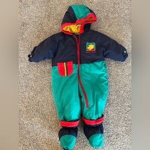 Vintage Winnie the Pooh snow suit